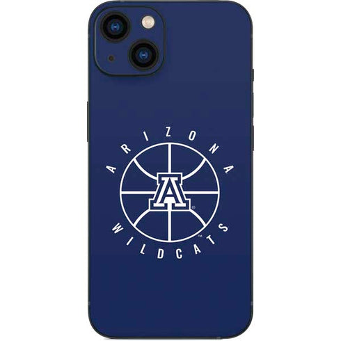University of Arizona Basketball Mark Blue iPhone 14 Plus Skin